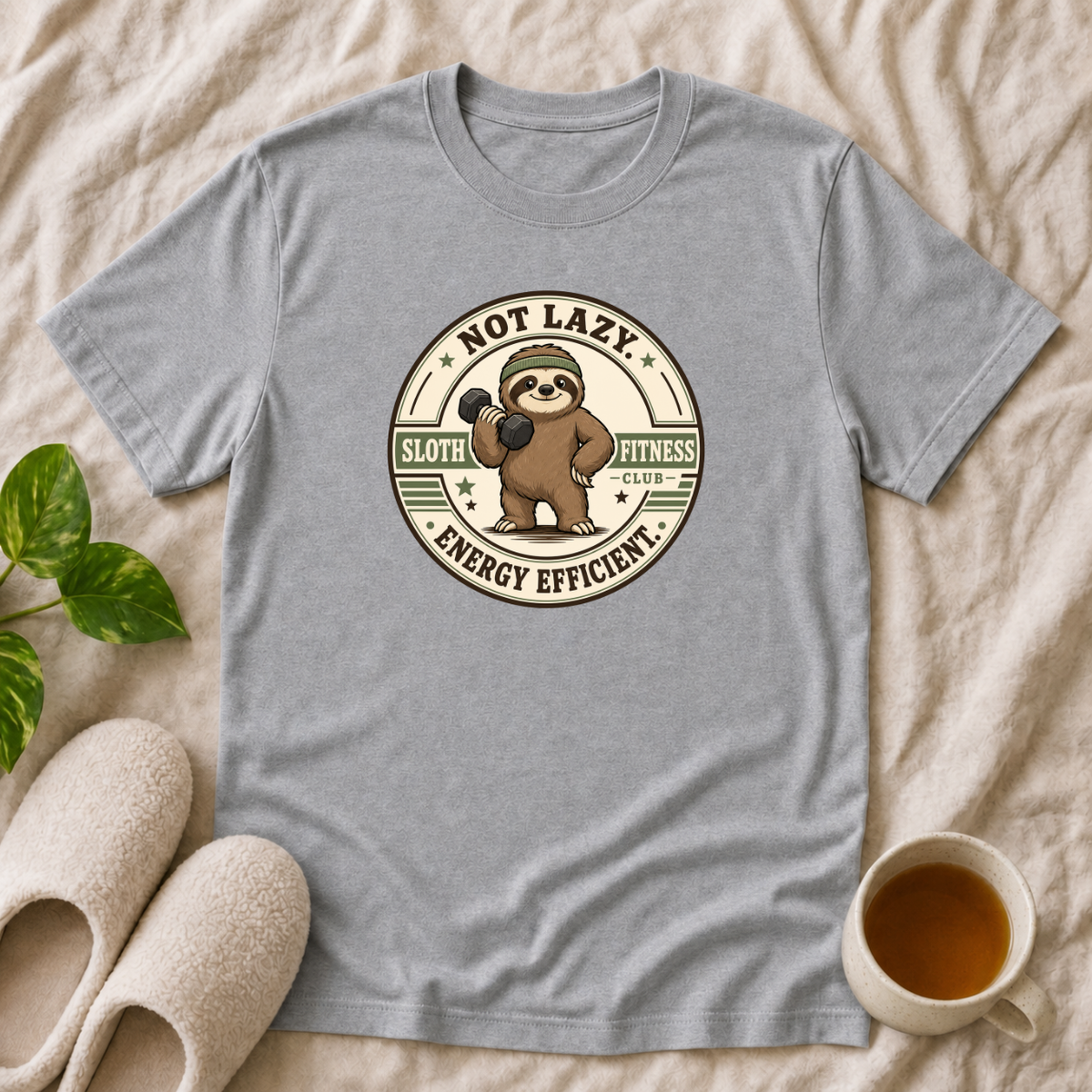 Not Lazy Energy Efficient T-Shirt