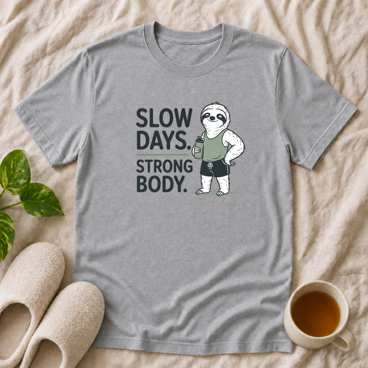 Slow Days Strong Body T-Shirt