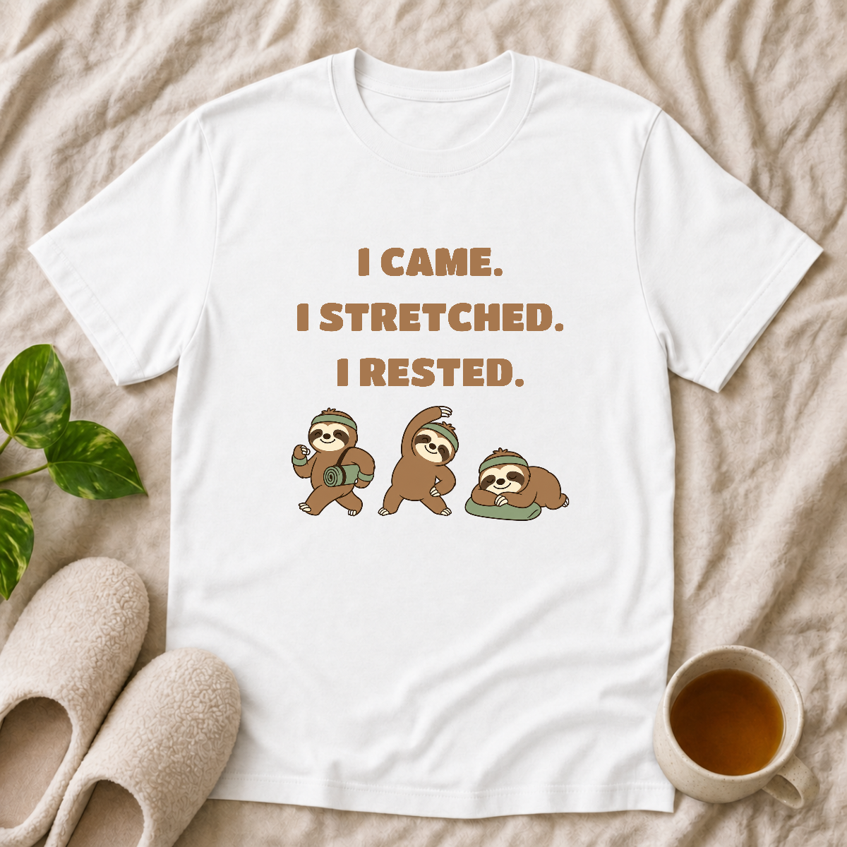 I Came I Stretched I Rested T-Shirt