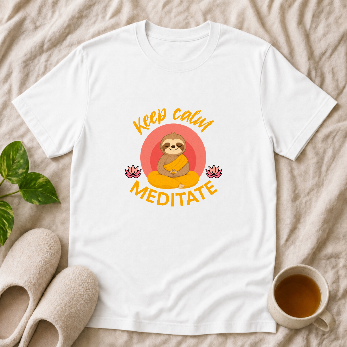 Keep Calm Meditate T-Shirt