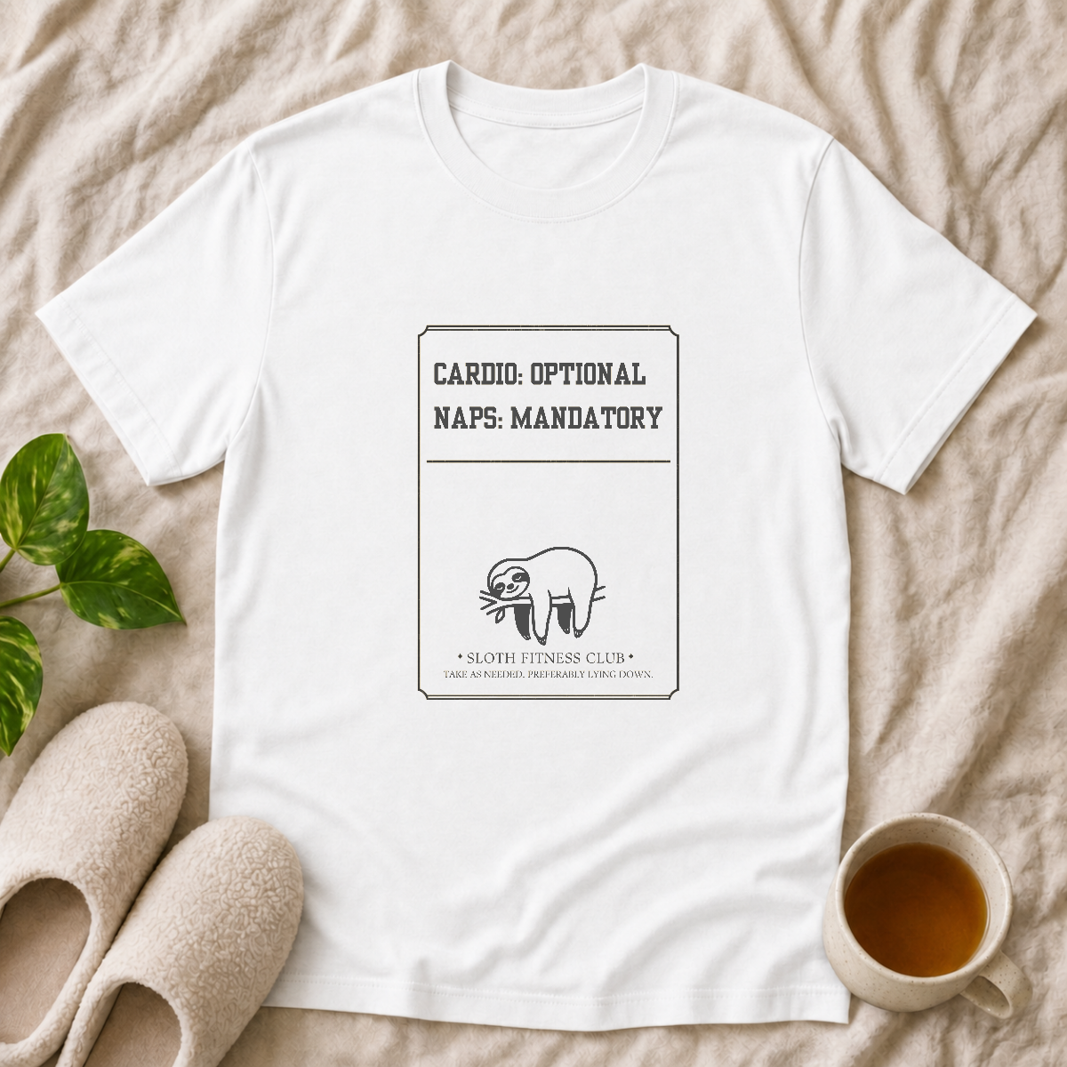 Cardio Optional Naps Mandatory T-Shirt