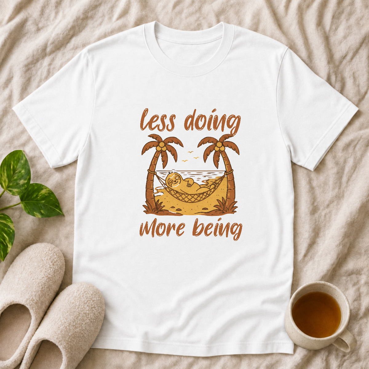 Less Doing More Being T-Shirt