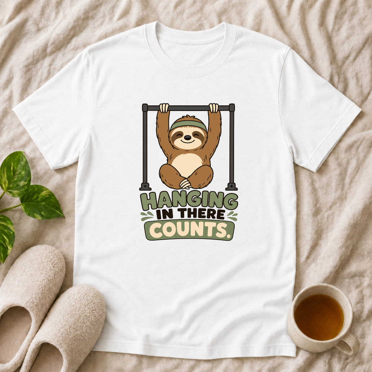 Hanging In There Counts T-Shirt