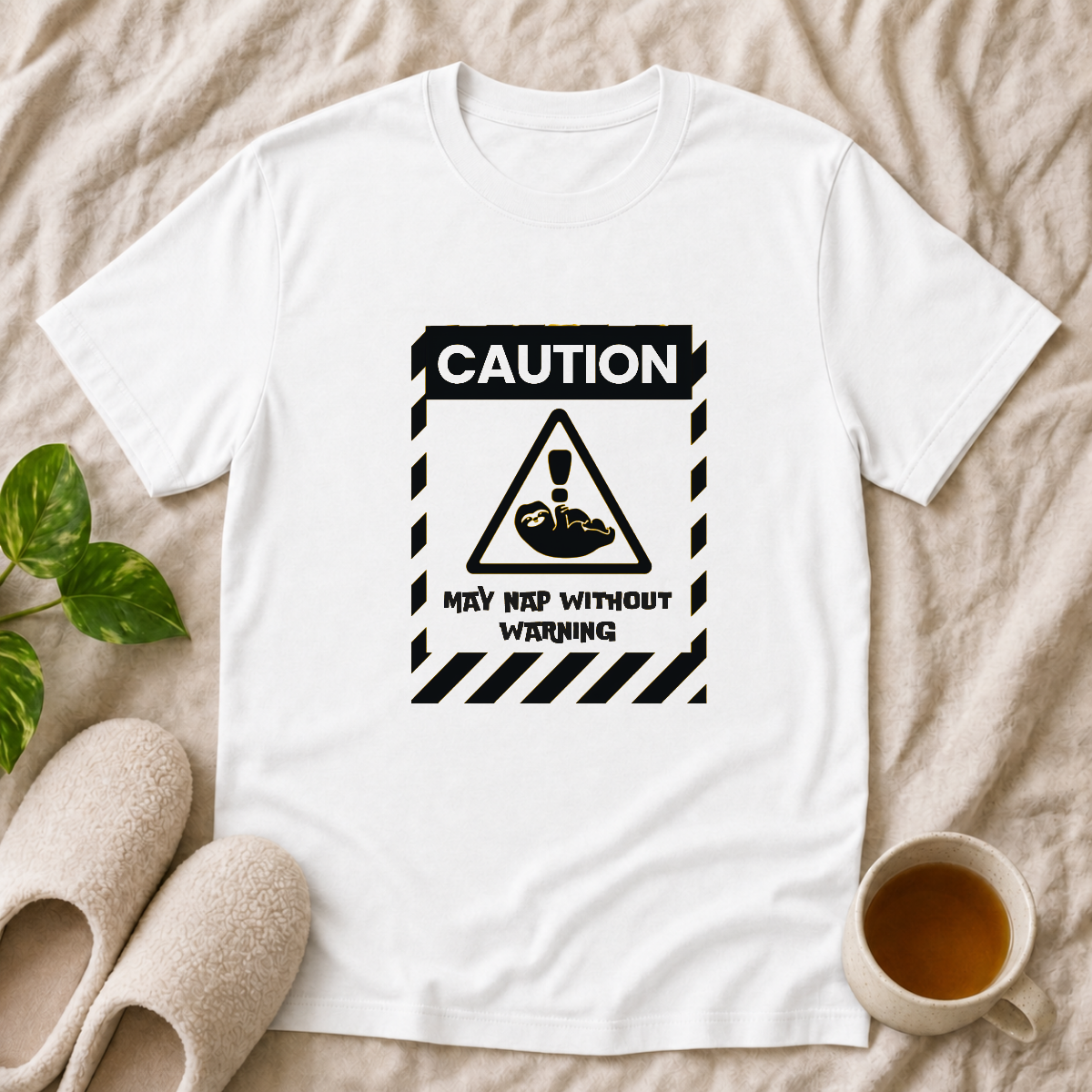 Caution May Nap Without Warning T-Shirt