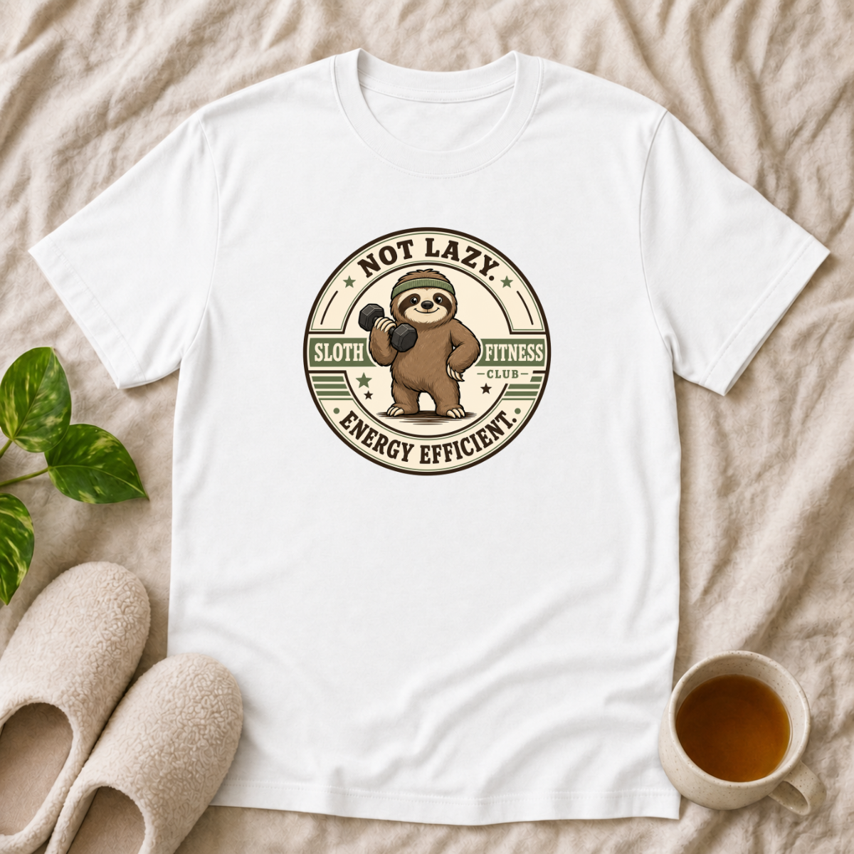 Not Lazy Energy Efficient T-Shirt