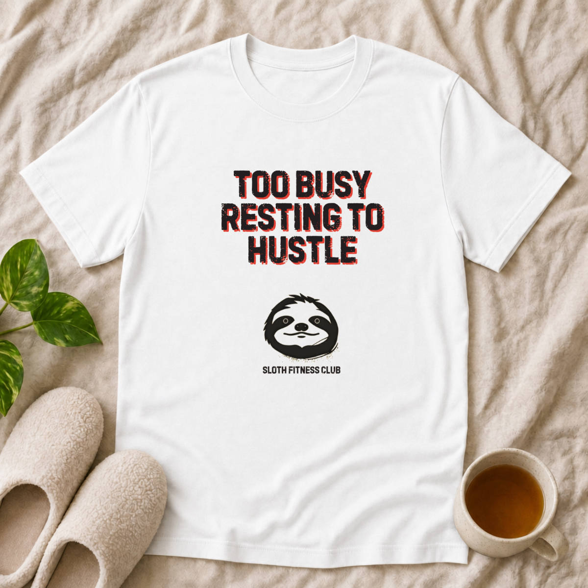 Too Busy Resting To Hustle T-Shirt