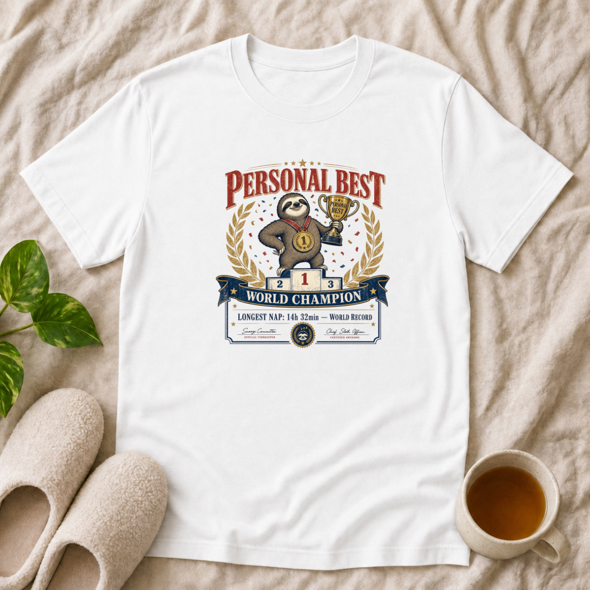 Personal Best Longest Nap T-Shirt