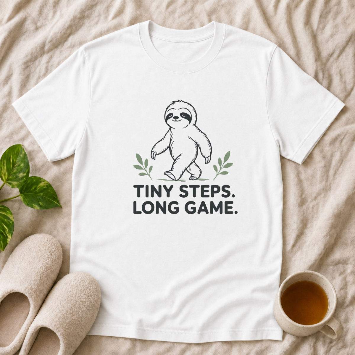 Tiny Steps Long Game T-Shirt