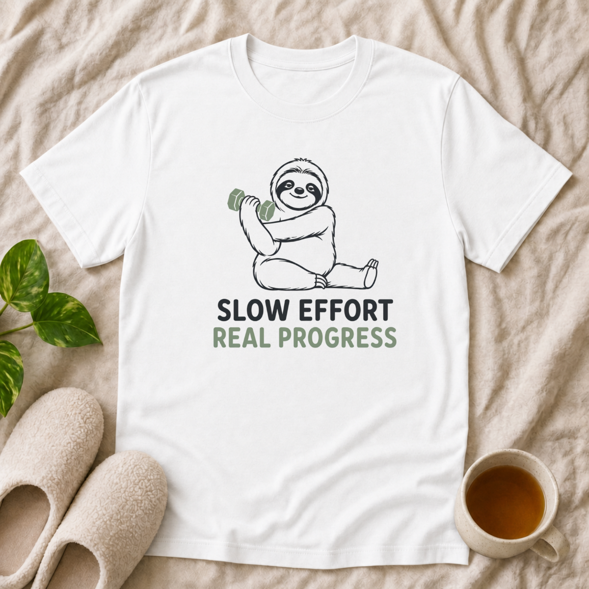 Slow Effort Real Progress T-Shirt